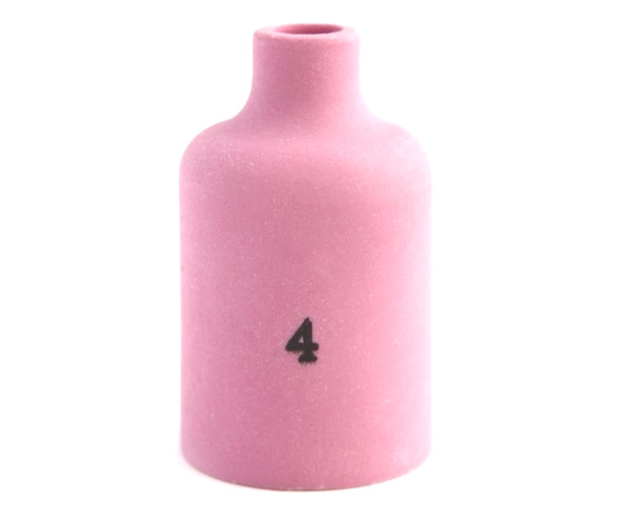 Сопло керамическое (Газ Линза) №4 d=6,5mm (WP/TIG-17-18-26) L=42mm