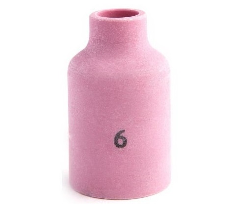 Сопло керамическое  (Газ Линза) №6 d=9,5mm (WP-17-18-26) L=42mm