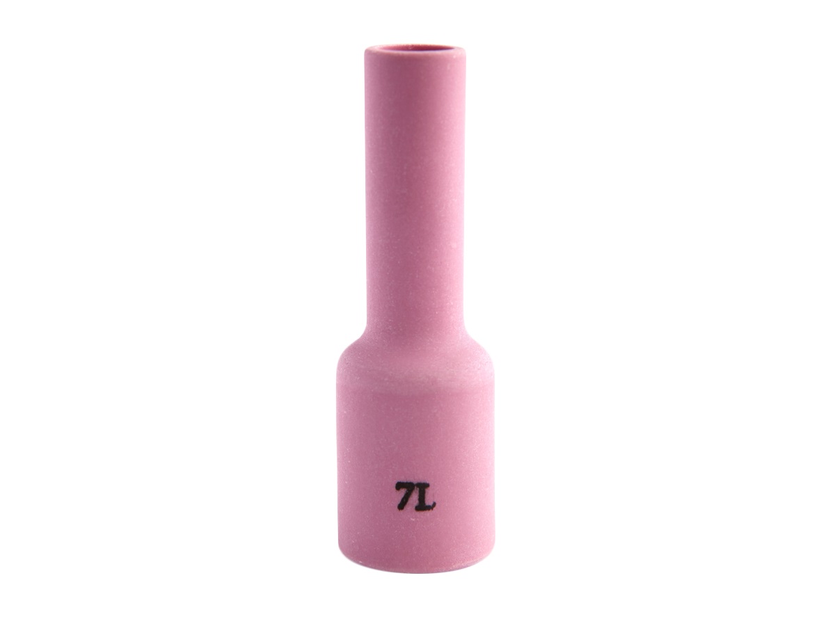 Удл. сопло керамическое (Газ Линза) №7L d=11,0mm (WP/TIG-17-18-26) L=76mm